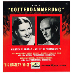 Richard Wagner / Wilhelm Furtwängler / Kirsten Flagstad / Wiener Philharmoniker / Philharmonia Orchestra Götterdämmerung Vinyl LP USED