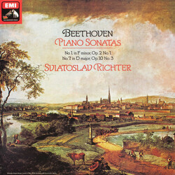 Ludwig van Beethoven / Sviatoslav Richter Piano Sonatas / No. 1 in F Minor, Op. 2 No. 1 / No. 7 In D Major, Op. 10 No. 3 Vinyl LP USED