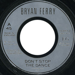 Bryan Ferry Don't Stop The Dance USED VINYL 7INCH 45 RPM SINGLE JUKEBOX