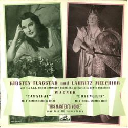 Richard Wagner / Kirsten Flagstad / Lauritz Melchior / RCA Victor Symphony Orchestra / Edwin McArthur Parsifal / Lohengrin Vinyl LP USED