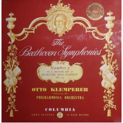 Ludwig van Beethoven / Otto Klemperer / Philharmonia Orchestra The Beethoven Symphonies: Number 5 In C Minor Op. 67 / Overture 'King Stephen' Op. 117 
