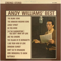 Andy Williams Andy Williams' Best Vinyl LP USED