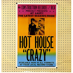 Hot House "Crazy" VINYL 12" USED