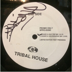 Tribal House Mainline USED VINYL 12INCH 33 S RPM PROMO TEST PRESSING