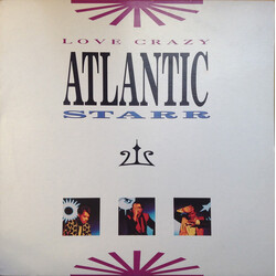 Atlantic Starr Love Crazy USED VINYL 12INCH 33 S RPM PROMO