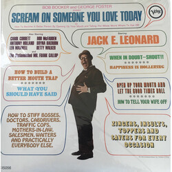Bob Booker / George Foster Scream On Someone You Love Today Vinyl LP USED