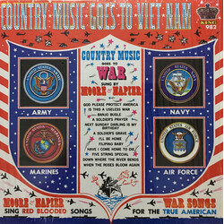 Moore & Napier Country Music Goes To Viet Nam Vinyl LP USED