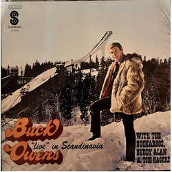 Buck Owens / The Buckaroos / Buddy Alan / The Hagers "Live" In Scandinavia Vinyl LP USED