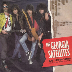 The Georgia Satellites Battleship Chains USED VINYL 7INCH 45 RPM SINGLE