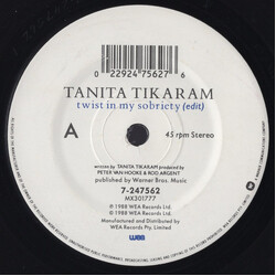 Tanita Tikaram Twist In My Sobriety USED VINYL 7INCH 45 RPM SINGLE