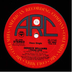 Deniece Williams I Found Love / Are You Thinking? USED VINYL 12INCH 33 S RPM