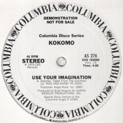 Kokomo Use Your Imagination USED VINYL 12INCH 45 RPM PROMO STEREO MONO