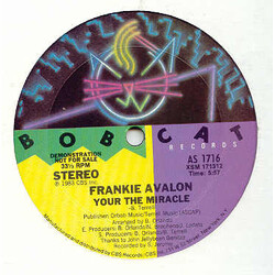 Frankie Avalon Your The Miracle VINYL 12" USED