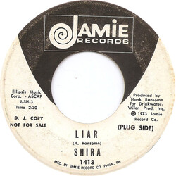 Shira (9) Liar / Frank's Ant Farm USED VINYL 7INCH 45 RPM SINGLE PROMO