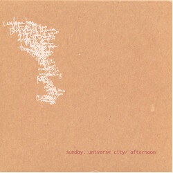 Sunday Universe City / Afternoon USED VINYL 7INCH 33 S RPM SINGLE