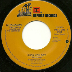 Mudhoney Suck You Dry USED VINYL 7INCH SINGLE PROMO STEREO