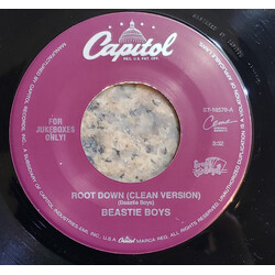 Beastie Boys Root Down (Clean Version) / Ricky's Theme (Clean Version) USED VINYL 7INCH 45 RPM JUKEBOX