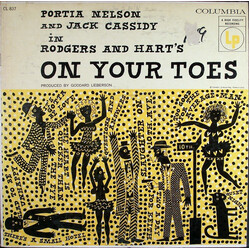 Portia Nelson / Jack Cassidy / Rodgers & Hart On Your Toes Vinyl LP USED