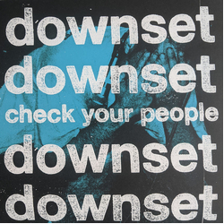 downset. Check Your People Vinyl LP USED