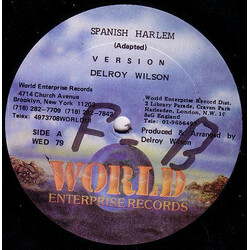 Delroy Wilson Spanish Harlem / I'm Gonna Win Your Love USED VINYL 12INCH 45 RPM