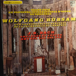 Johann Sebastian Bach Préludes et Fugues USED VINYL LP ALBUM
