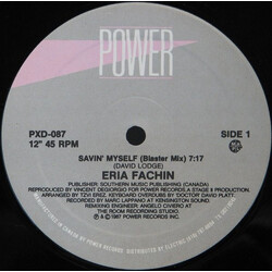 Eria Fachin Savin' Myself USED VINYL 12INCH 45 RPM