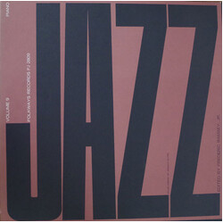 Various Jazz Volume 9: Piano Vinyl LP USED