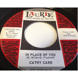 Cathy Carr In Place Of You USED VINYL 7INCH 45 RPM SINGLE PROMO