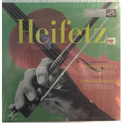 Jascha Heifetz Korngold Violin Concerto In D, Op. 35 / Lalo Symphonie Espagnole, Op. 21 Vinyl LP USED