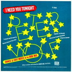 Peter Wolf I Need You Tonight USED VINYL 12INCH 33 S RPM
