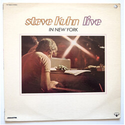 Steve Kuhn Steve Kuhn Live In New York Vinyl LP USED