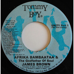 Afrika Bambaataa / James Brown Unity USED VINYL 7INCH 45 RPM