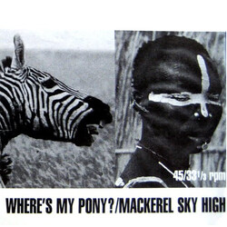 Mexican Pets Where's My Pony / Mackerel Sky High USED VINYL 7INCH 45 RPM 33 S RPM