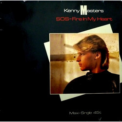 Kenny Masters SOS-Fire In My Heart VINYL 12" USED