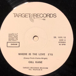 Gill Kane Where Is The Love USED VINYL 12INCH