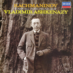 Sergei Vasilyevich Rachmaninoff / Vladimir Ashkenazy Piano Sonata No. 2 · Etudes-Tableaux, Op.33 Vinyl LP USED