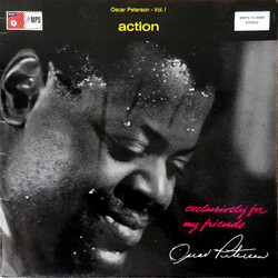 Oscar Peterson Action Vinyl LP USED
