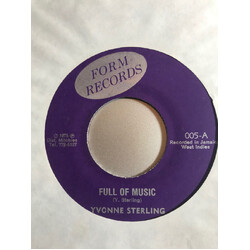 Yvonne Sterling / Village Bunch Full Of Music / The Musical Dub USED VINYL 7INCH 45 RPM SINGLE