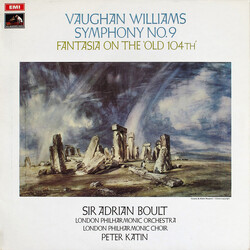 Ralph Vaughan Williams / Sir Adrian Boult / The London Philharmonic Orchestra / The London Philharmonic Choir / Peter Katin Symphony No. 9 / Fantasia 
