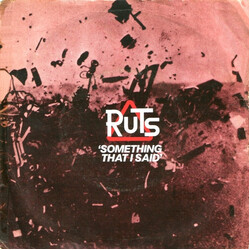 The Ruts Something That I Said USED VINYL 7INCH 45 RPM SINGLE