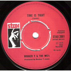 Booker T & The MG's Time Is Tight / Soul Limbo USED VINYL 7INCH 45 RPM SINGLE REISSUE