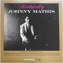 Johnny Mathis Faithfully Vinyl LP USED