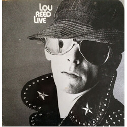Lou Reed Lou Reed Live Vinyl LP USED