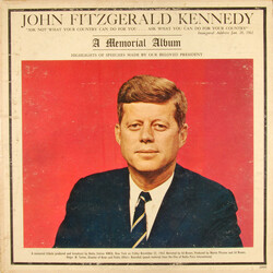 John F. Kennedy A Memorial Album Vinyl LP USED