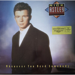 Rick Astley Whenever You Need Somebody Vinyl LP USED
