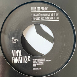 Ellis Dee The Ellis Dee Project  USED VINYL 7INCH 45 RPM REISSUE