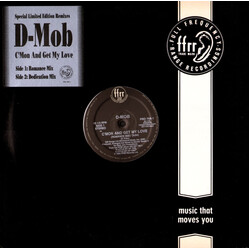 D Mob C'Mon And Get My Love (Special Limited Edition Remixes) USED VINYL 12INCH 33 S RPM LIMITED EDITION PROMO