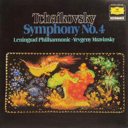 Pyotr Ilyich Tchaikovsky / Leningrad Philharmonic Orchestra / Evgeny Mravinsky Symphonie Nr. 4 Vinyl LP USED