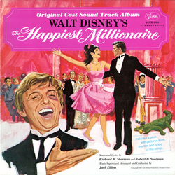 Various The Happiest Millionaire:  Original Cast Soundtrack Vinyl LP USED