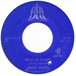 Jimmy Jones 39-21-40 Shape / Personal Property USED VINYL 7INCH 45 RPM